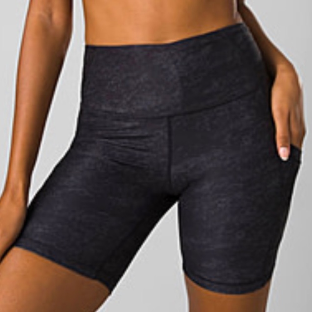 Prana Electa Shorts II Black Camo Size Small - Picture 14 of 14